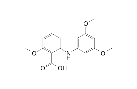 6-methoxy-2-(3,5-dimethoxyphenylamino)benzoic acid
