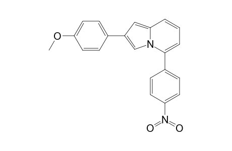 2-(4-Methoxyphenyl)-5-(4-nitrophenyl)indolizine