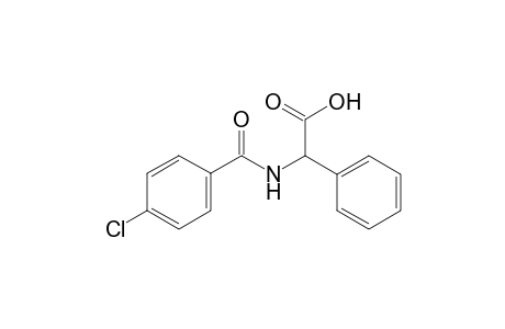[(4-Chlorobenzoyl)amino](phenyl)acetic acid