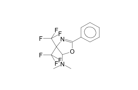 2-PHENYL-4,4-BIS(TRIFLUOROMETHYL)-5-DIMETHYLAMINO-2-OXAZOLINE