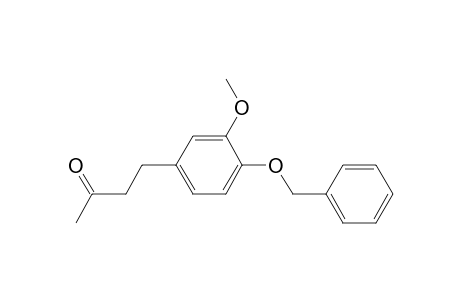2-Butanone, 4-[3-methoxy-4-(phenylmethoxy)phenyl]-