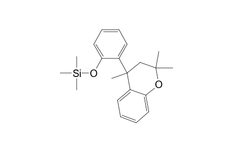 2,2,4-Trimethyl-4-(2'-trimethylsilyloxyphenyl)chromane