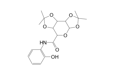 (3aR,5S,5aR,8aS,8bR)-N-(2-hydroxyphenyl)-2,2,7,7-tetramethyltetrahydro-3aH-bis([1,3]dioxolo)[4,5-b:4',5'-d]pyran-5-carboxamide