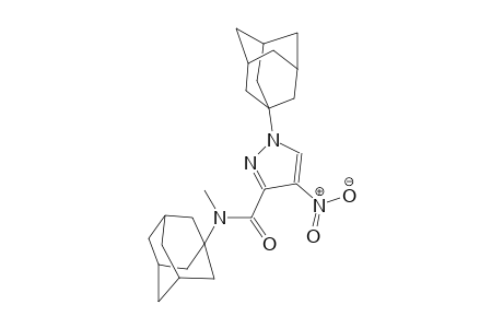 N,1-di(1-adamantyl)-N-methyl-4-nitro-1H-pyrazole-3-carboxamide