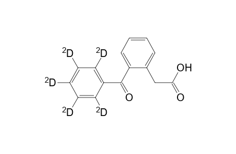 Benzeneacetic acid, 2-(benzoyl-d5)-