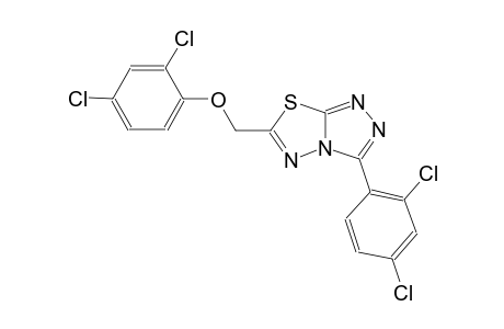 6-[(2,4-dichlorophenoxy)methyl]-3-(2,4-dichlorophenyl)[1,2,4]triazolo[3,4-b][1,3,4]thiadiazole