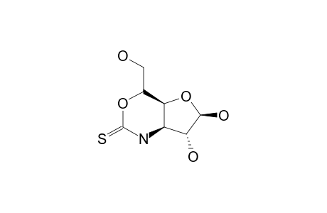 (5S,6R)-(6-HYDROXYMETHYL)-3-DEOXY-BETA-L-THREO-FURANOSO)-[3,4-D]-TETRAHYDRO-1,3-OXAZIN-2-THIONE