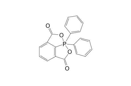 2H,6H-[1,2]Oxaphospholo[4,3,2-hi][2,1]benzoxaphosphole-2,6-dione, 8,8-dihydro-8,8-diphenyl-