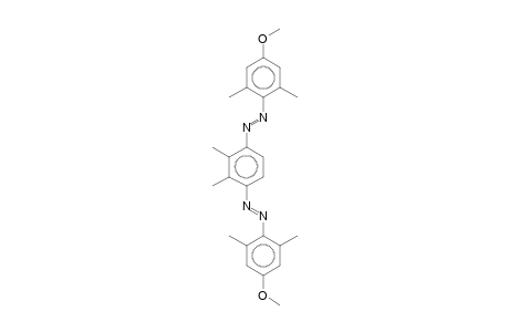 Benzene, 2,3-dimethyl-1,4-bis(2,6-dimethyl-4-methoxyphenylazo)-