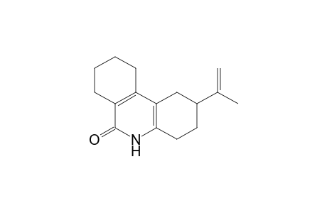 6(2H)-Phenanthridinone, 1,3,4,5,7,8,9,10-octahydro-2-(1-methylethenyl)-, (S)-