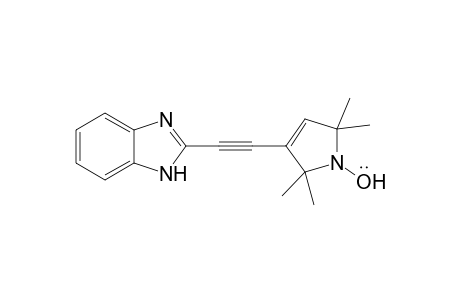 3-(1H-Benzimidazol-2-ylethynyl}-2,2,5,5-tetramethyl-2,5-dihydro-1H-pyrrol-1-yloxyl radical