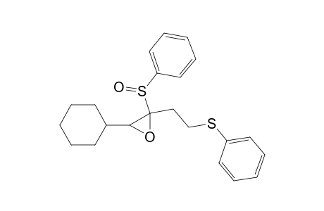 1-cyclohexy-1,2-epoxy-2-phenylsulfinyl-4-phenylthio-butane