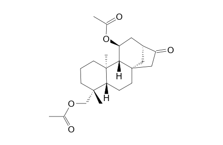 CROTONKININ_J;ENT-11-BETA,18-DIACETOXYNORKAURAN-16-ONE