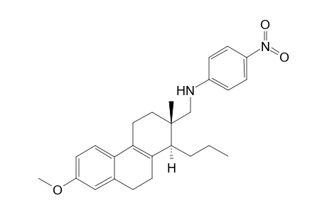 3-{[(4'-Nitrophenyl)amino]methyl}-3-methyl-4-propyl-10-methoxytricyclo[8.4.0.0]tetradeca-5(14),8,10,12-tetraene