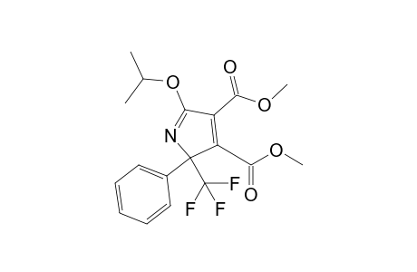 Dimethyl 5-isopropyloxy-2-phenyl-2-trifluoromethyl-2H-pyrrole-3,4-dicarboxylate