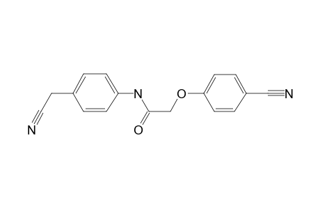 Acetamide, N-(4-cyanomethylphenyl)-2-(4-cyanophenoxy)-