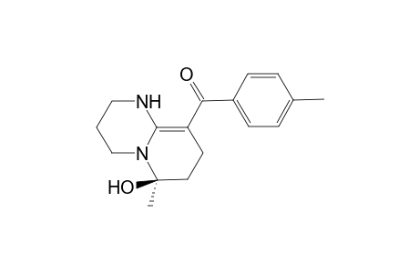 (R)-9-(p-Methylbenzoyl)-6-hydroxy-6-methyl-1,2,3,4,7,8-hexahydro-6H-pyrido[1,2-a]pyrimidine