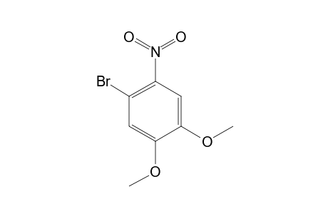 BENZENE, 4-BROMO-1,2-DIMETHOXY- 5-NITRO-,