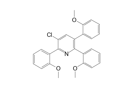 3-Chloro-2,5,6-tris(2-methoxyphenyl)pyridine