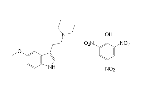 3-[2-(diethylamino)ethyl]-5-methoxyindole, monopicrate