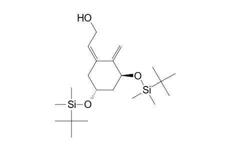 (2Z)-2-[(3S,5R)-3,5-bis[[tert-butyl(dimethyl)silyl]oxy]-2-methylene-cyclohexylidene]ethanol