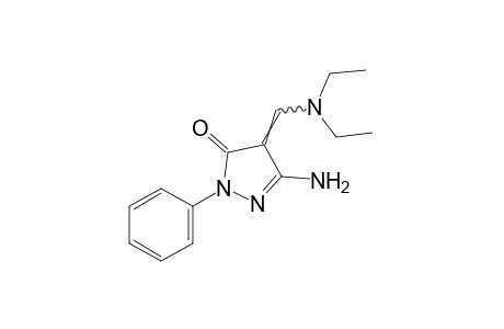 3-amino-4-[(diethylamino)methylene]-1-phenyl-2-pyrazolin-5-one