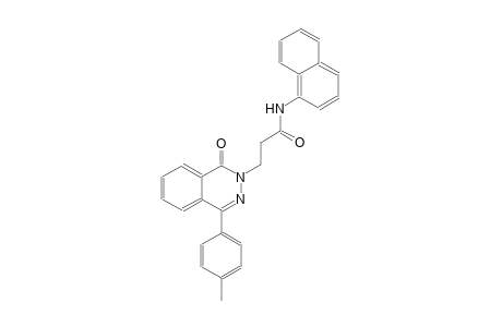 3-(4-(4-methylphenyl)-1-oxo-2(1H)-phthalazinyl)-N-(1-naphthyl)propanamide