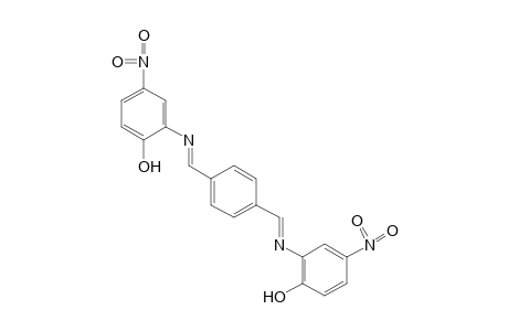 2,2'-[p-PHENYLENEBIS(METHYLENENITRILO)]BIS[4-NITROPHENOL]