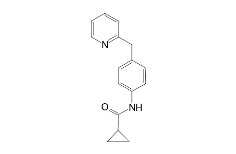 Cyclopropanecarboxamide, N-[4-(2-pyridinylmethyl)phenyl]-