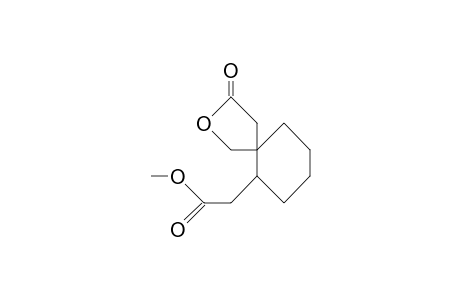 6-(Carbomethoxymethyl)-2-oxa-spiro(4.5)decan-3-one