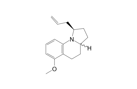(1R*,3aS*/R*)-6-Methoxy-1-(2-propenyl)-1,2,3,3a,4,5-hexahydropyrrolo[1,2-a]quinoline