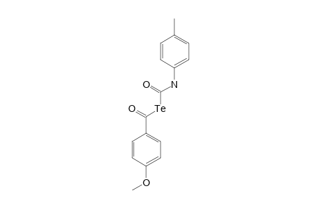 4-METHOXYBENZOYL-4-METHYL-BENZENECARBAMOYL-TELLURIDE