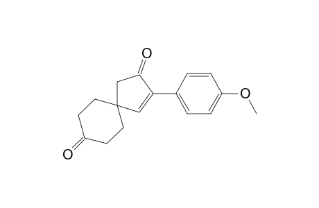 3-(4-Methoxyphenyl)spiro[4.5]dec-3-ene-2,8-dione