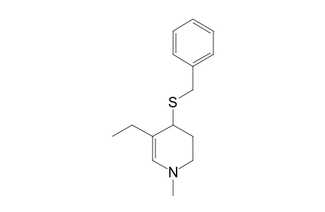 1-Methyl-3-ethyl-4-benzylthio-2-piperideine