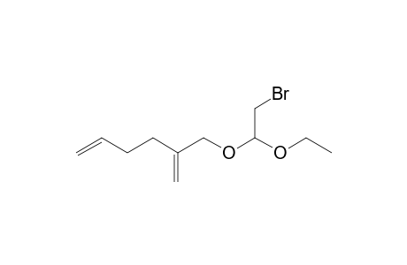 2-[(2-bromanyl-1-ethoxy-ethoxy)methyl]hexa-1,5-diene