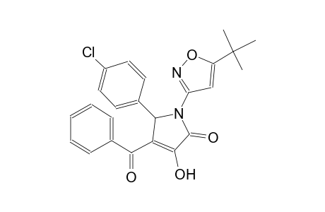 4-benzoyl-1-(5-tert-butyl-3-isoxazolyl)-5-(4-chlorophenyl)-3-hydroxy-1,5-dihydro-2H-pyrrol-2-one