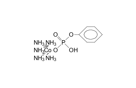 Phenylphosphate-(pentamino-cobalt) cation