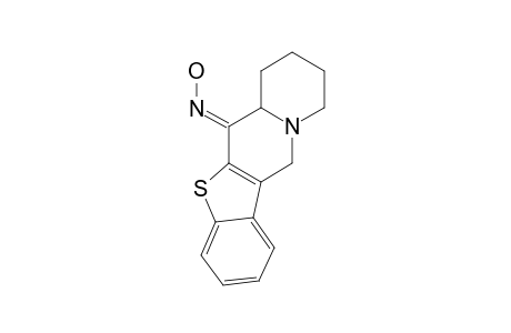 12-OXIMINO-[1]-BENZOTHIENO-[2,3-B]-QUINOLIZIDINE