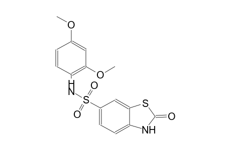 N-(2,4-dimethoxyphenyl)-2-oxo-2,3-dihydro-1,3-benzothiazole-6-sulfonamide