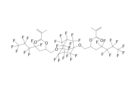 1,1'-[perfluoroadamantane-1,3-diylbis(oxy)] bis (4,4,5,5,6,6,7,7,7-non-fluorine) heptane-2,1-diyl)dimethacrylate