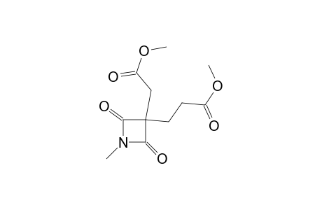 3-[(Methoxycarbonyl)ethyl]-3-[(methoxycarbonyl)methyl]-1-methylazetidine-2,4-dione