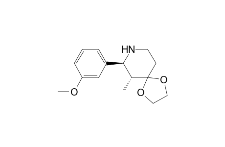 (6R,7S)-7-(3-methoxyphenyl)-6-methyl-1,4-dioxa-8-azaspiro[4.5]decane