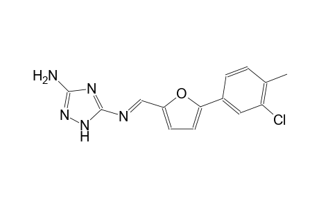 N~5~-{(E)-[5-(3-chloro-4-methylphenyl)-2-furyl]methylidene}-1H-1,2,4-triazole-3,5-diamine