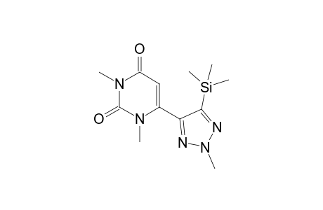 1,3-dimethyl-6-(2-methyl-5-trimethylsilyl-1,2,3-triazol-4-yl)pyrimidine-2,4-dione