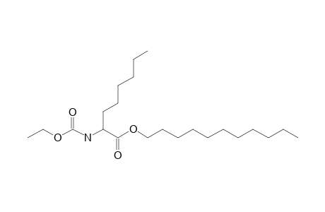 2-Aminocaprylic acid, N-ethoxycarbonyl-, undecyl ester