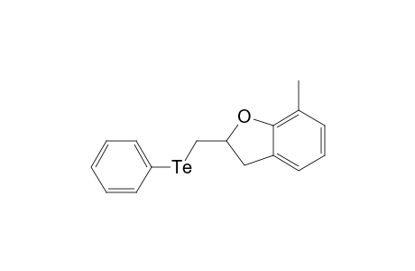 Benzofuran, 2,3-dihydro-7-methyl-2-[(phenyltelluro)methyl]-