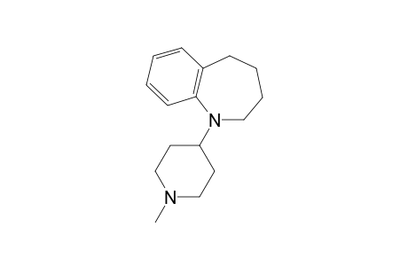 1-(1-methylpiperidin-4-yl) -2,3,4,5-tetrahydro-1H-benzo [b] aza