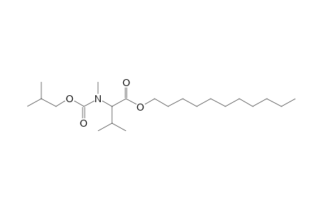 Valine, N-methyl-N-isobutoxycarbonyl-, undecyl ester