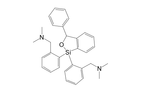 1,1-Bis[2-((dimethylamino)methyl)phenyl]-3-phenyl-2-oxa-1-silaindan