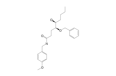 SYN-(4S,5S)-4-BENZYLOXY-5-HYDROXY-N-(4-METHOXYBENZYL)-NONANOYL-AMIDE